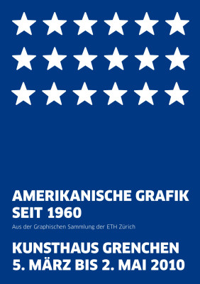 Plakat «Amerikanische Grafik»