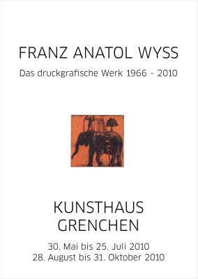 Plakat Franz Anatol Wyss